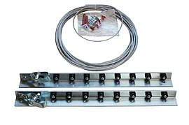 L&uuml;bra Normsec W&auml;scheleinensystem - Komplett-Set 45 cm