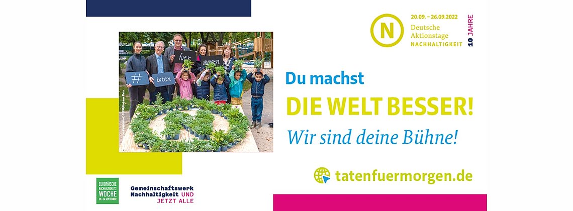 Taten f&uuml;r Morgen - Banner